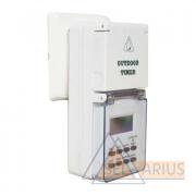 Розетка с недельным таймером Feron TM23 (с функцией RANDOM - имитация присутствия) в защитном корпусе фото 2